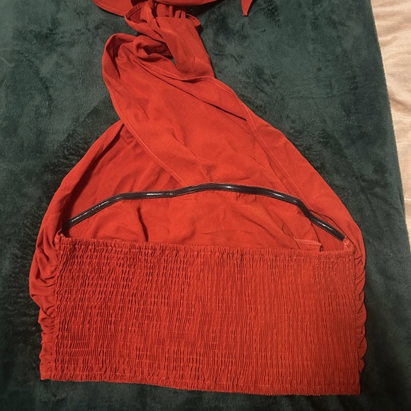 Cider Burnt Orange Top - Picture 2 of 3